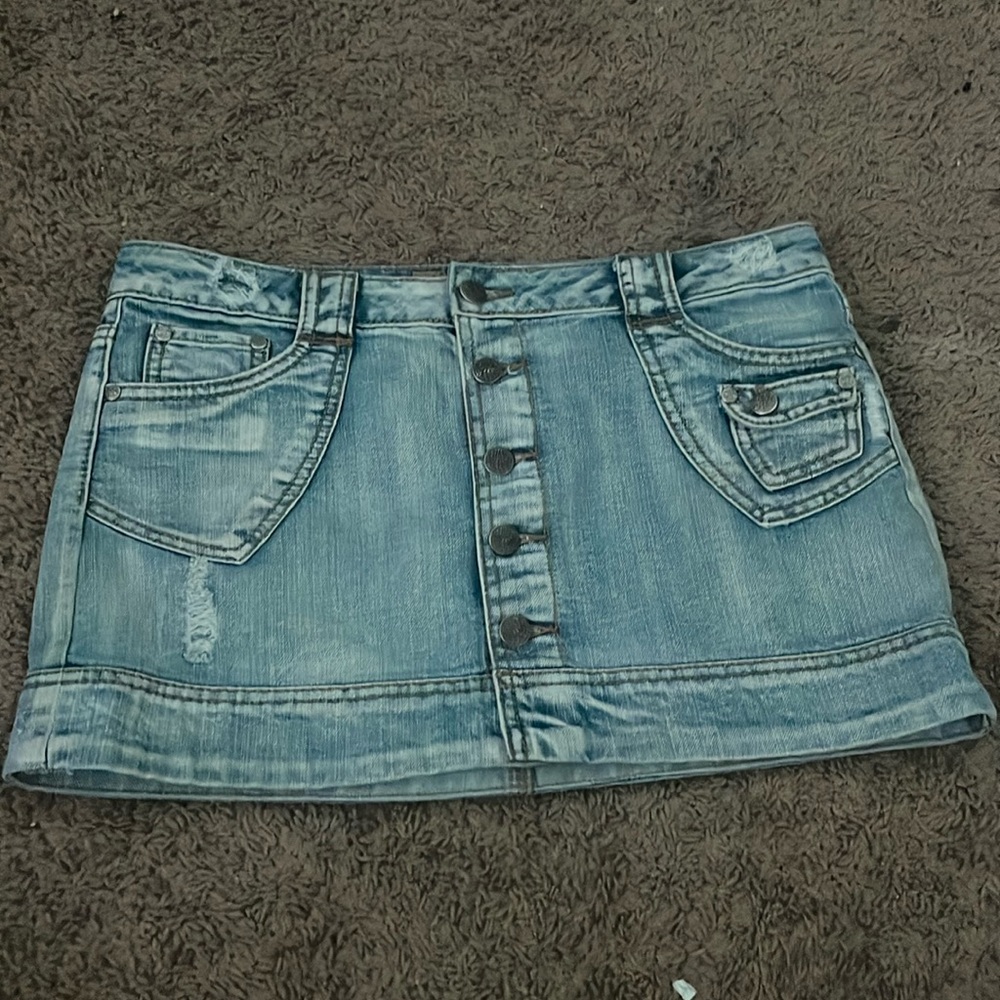 Vintage Denim mini skirt